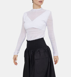 سترة كلوديا بوينتيل محبوكة