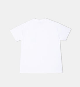 تيشيرت بطبعة للبنات الصغيرات