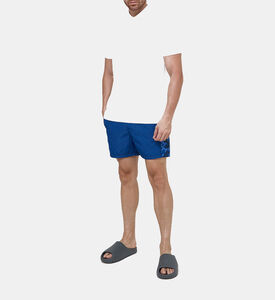 Th Monogram Reveal Mid Length Swim Shorts