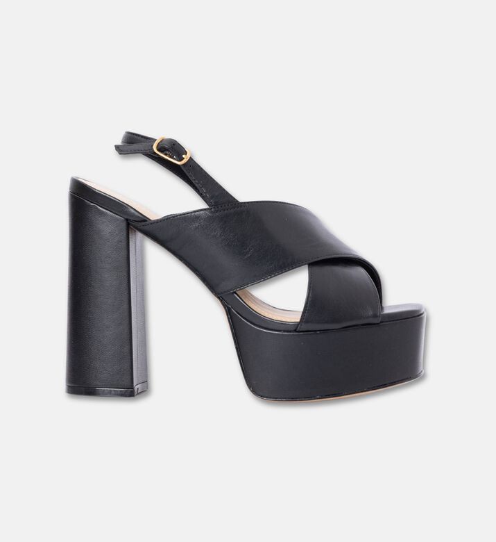 Arezzo Shoes Sand High Platf, Black, Eu-39, Packshot View