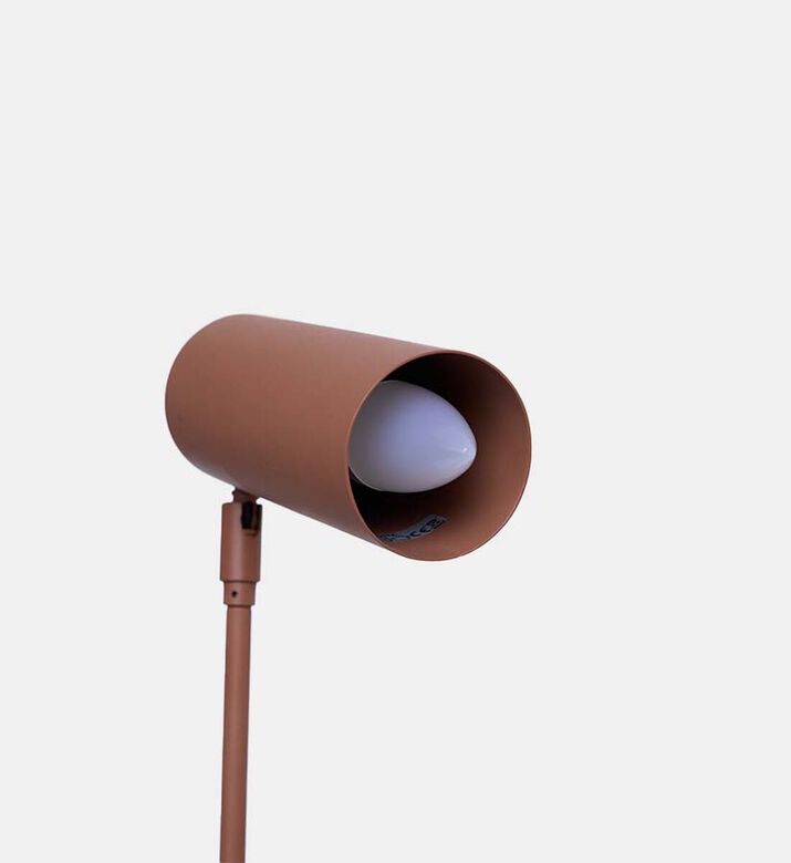 Home Deco and More Scoopy 3 Pin Table Lamp, Terracotta, Packshot View