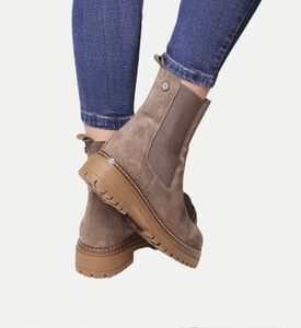 Toni Pons Basel Suede Leather Flat Ankle Bootie, Packshot View