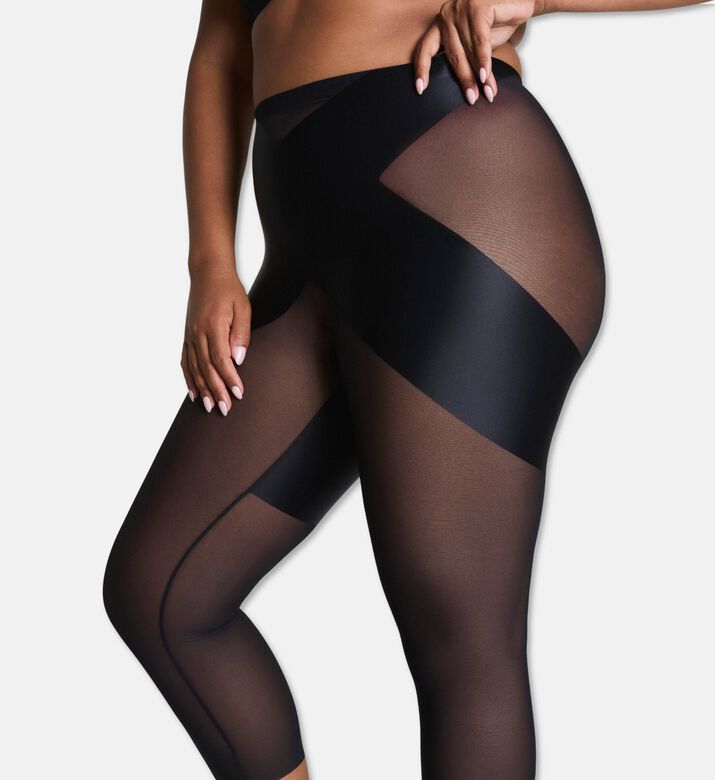Spanx Shape Satin, Black, S, Model View