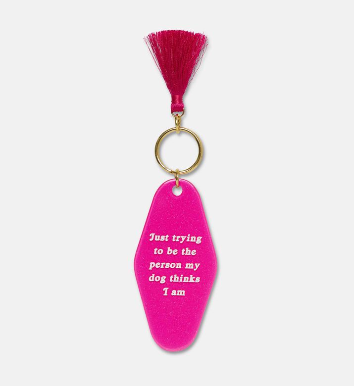 StickyBestie Charm Quote Keychain, Packshot View