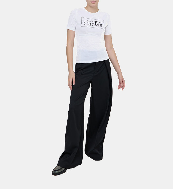 Cotton Jersey Numeric T-shirt