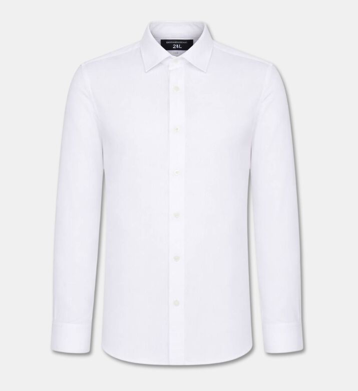 Carter and White Mario Linen Button-down Shirt, White, Xxl, Packshot View