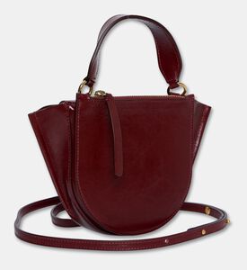 Wandler Bag Hortensia Piccola, Burgundy, Packshot View