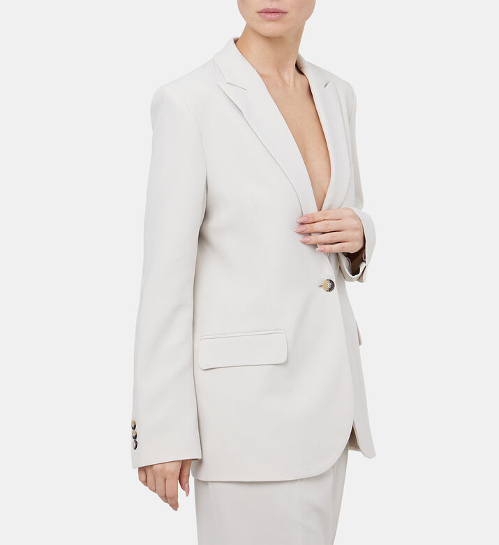 Sylvana Plain Fitted Jacket Sylvana Plain Fitted Jacket