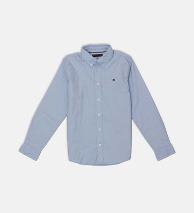 Solid Poplin Regular-fit Shirt