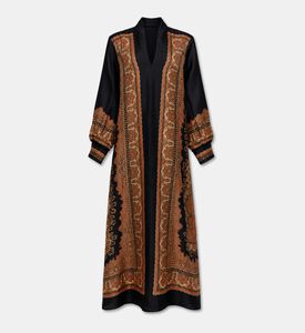 Momoni Iska Silk Paisley Maxi Dress, Packshot View