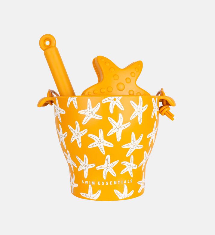 طقم أدوات شاطئ بطبعة نجوم بحر سيليكون