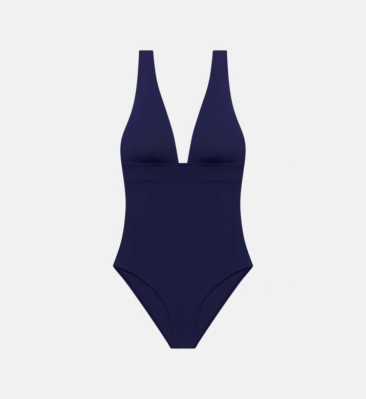 Low Back Squareneck One-piece Swimsuit Low Back Squareneck One-piece Swimsuit