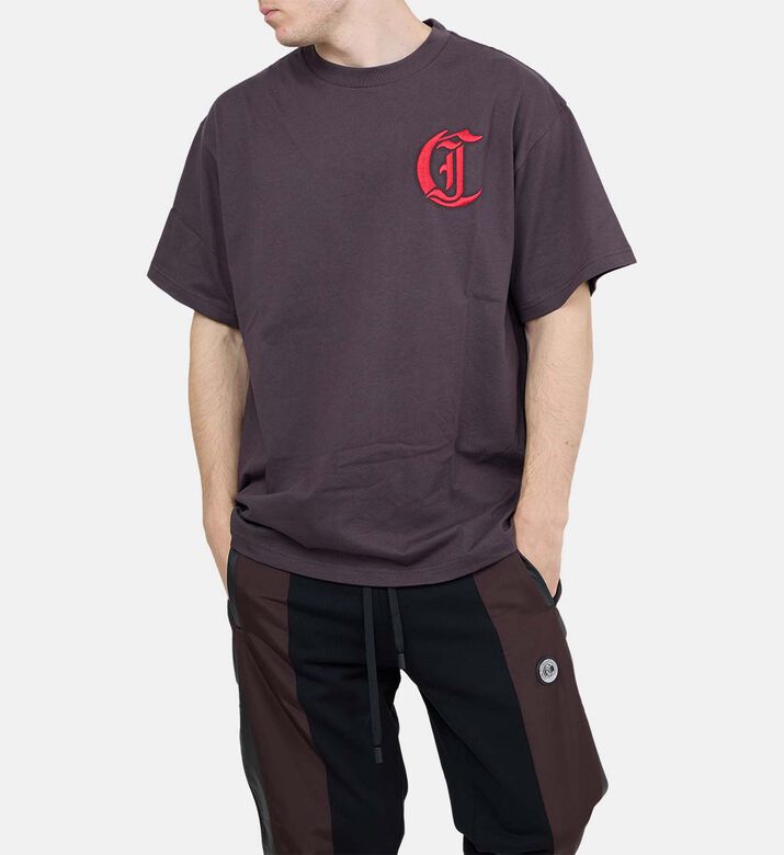 Embroidered Logo Crewneck T-shirt Embroidered Logo Crewneck T-shirt