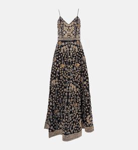 Alice and Olivia All-over Floral-print Flared Dress, Packshot View