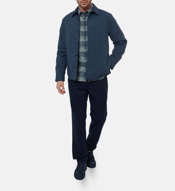 Vince Button Closure Regular-fit Shirt, Model View