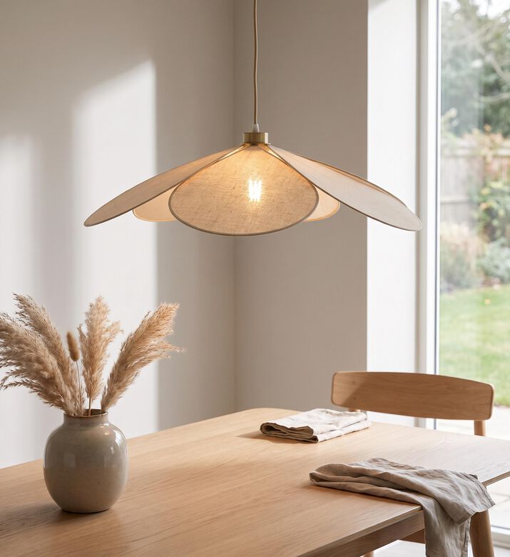 Light and Living Fyano Flower-shape Hanging Lamp, Packshot View