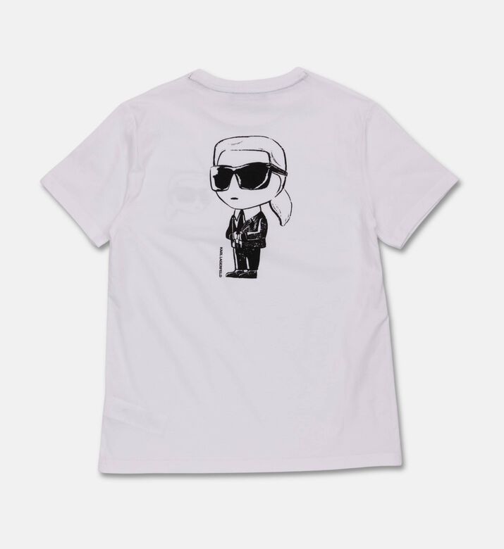 Karl Lagerfeld Boxy-fit Logo Patch T-shirt, Packshot View