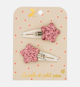 Luciole Et Petit Pois Raspberry Star Clips, Packshot View