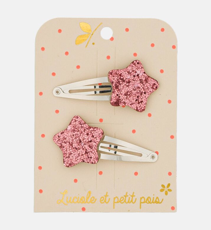 Luciole Et Petit Pois Raspberry Star Clips, Packshot View