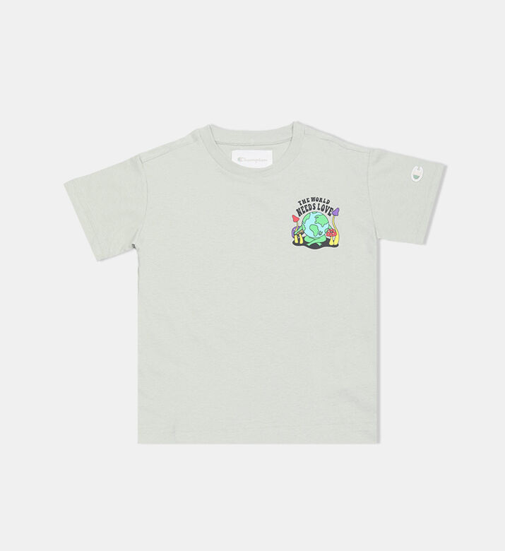Cotton Future-print T-shirt