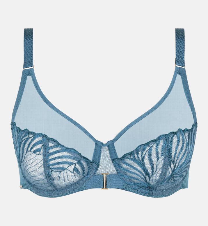 Embroidered Lace Bra