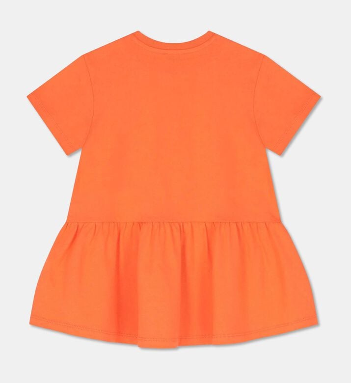 Kenzo Floral Logo Printed Jersey Dress, Packshot View