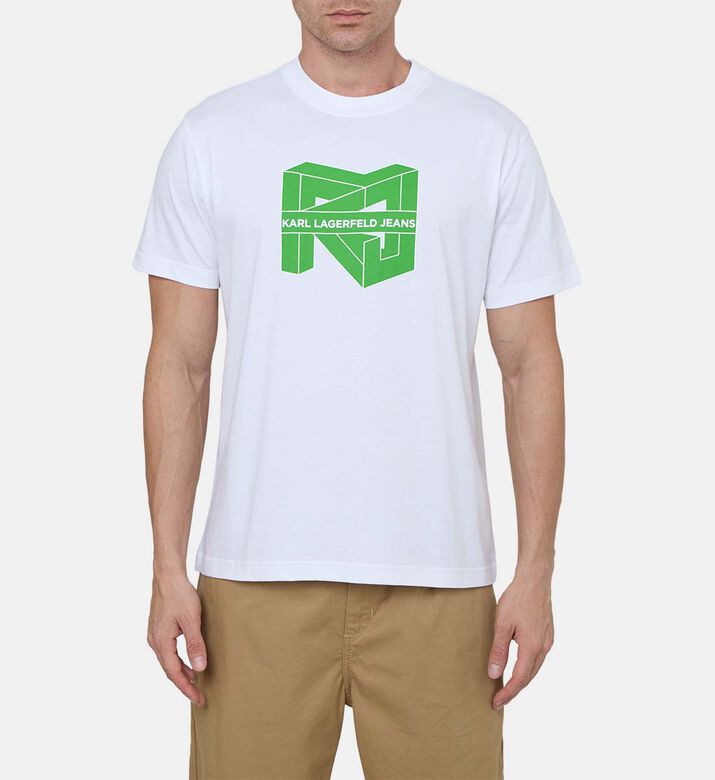 Cube Logo-print T-shirt