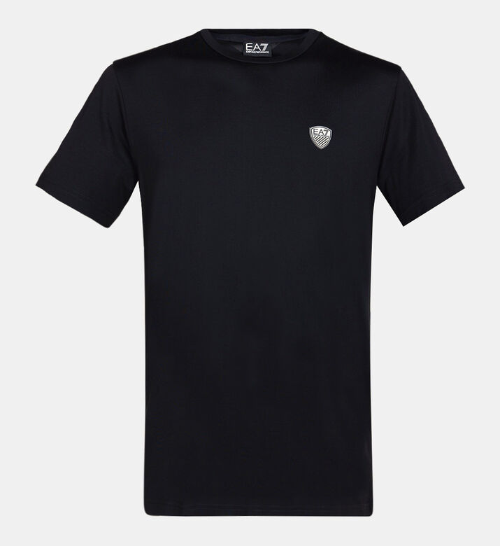 Logo Badge Embellished T-shirt