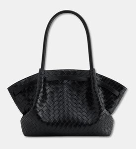 JW PEI Bag Hana L Weave, Black, Packshot View