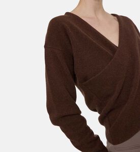 سترة ماغليا بياقة في بتصميم ملفوف