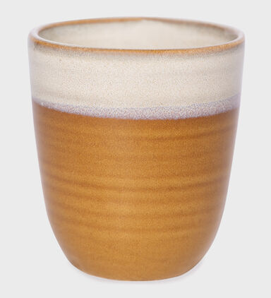 Earthenware Retro Mug 220ml
