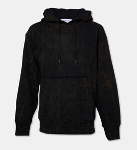 Etudes Crackle-print Relaxed-fit Hoodie, Packshot View