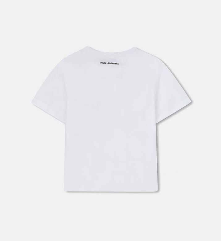 تيشيرت قصير الأكمام بطبعة شعار كارل تيشيرت قصير الأكمام بطبعة شعار كارل