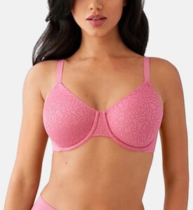 Rose-jacquard Full Coverage Underwire Bra