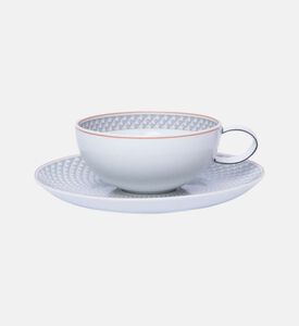 طقم صحون شاي بورسلين من مايا