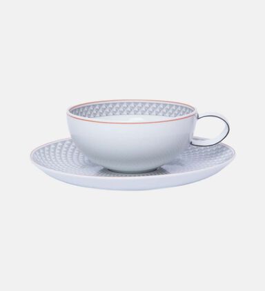 Maya Porcelain Teacup Saucer Set