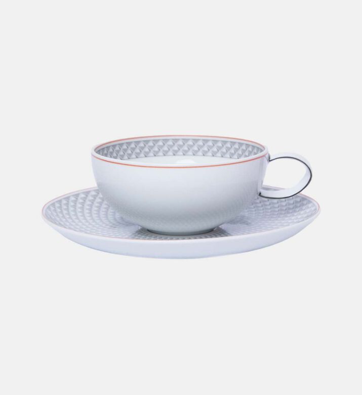 Maya Porcelain Teacup Saucer Set