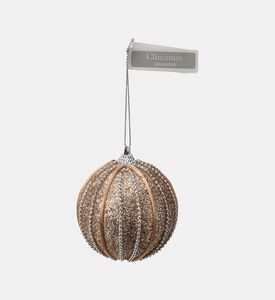 Home Deco and More Ball Xmas Glitter, Brown, Packshot View