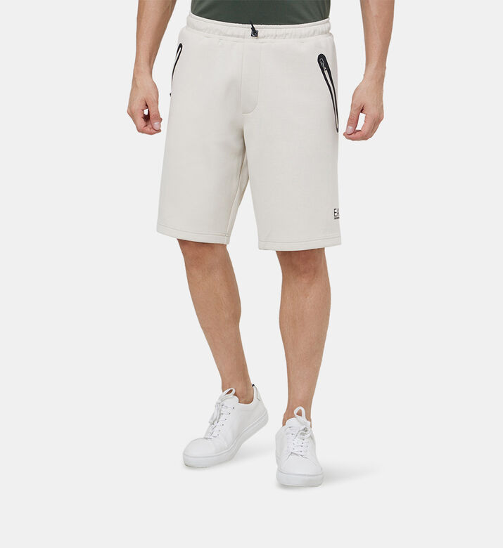 شورت برمودا قطن بلون متباين