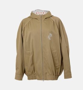 Marni Floral-print Hooded Jacket, Packshot View