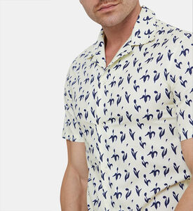 قميص ميرفلو مستقيم بطبعة توليب