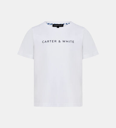 Emboss Crew Neck T-shirt