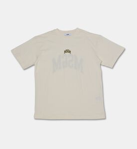 MSGM Cotton Jersey Crewneck Short-sleeve T-shirt, Packshot View