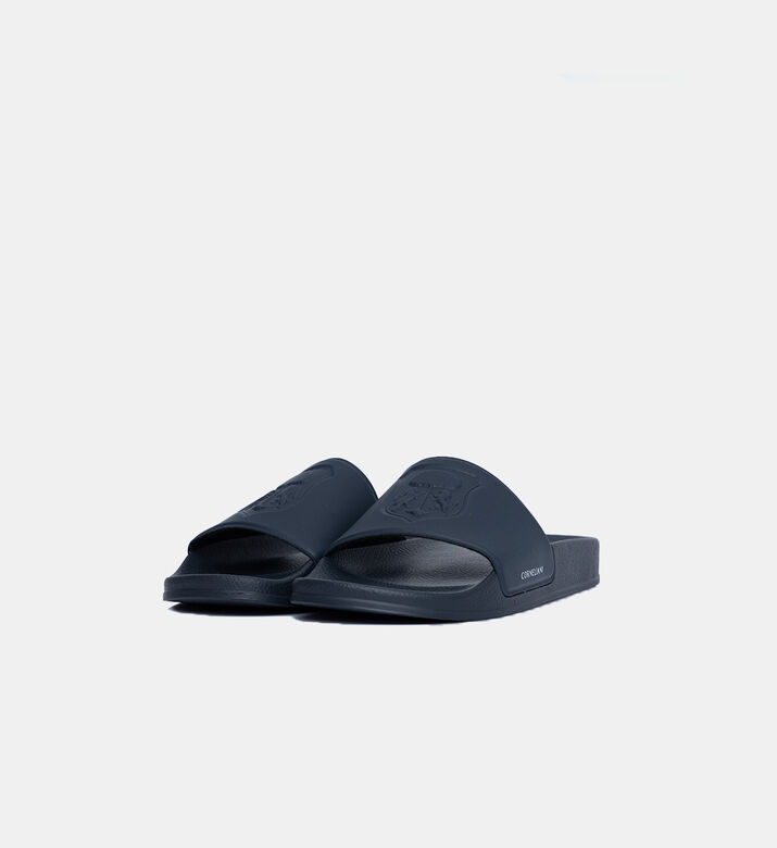 Monogram Embossed Logo Flip Flops