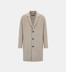 Notch Lapel Long Jacket