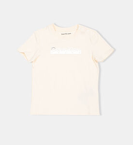 Newborn Logo Cotton-blend T-shirt