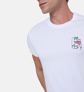 Embroidered Short-sleeve Regular-fit T-shirt