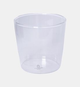 طقم أكواب مياه زجاجية شفافة