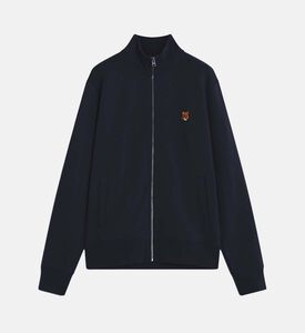 Fox-embroidery Long-sleeve Sweatshirt