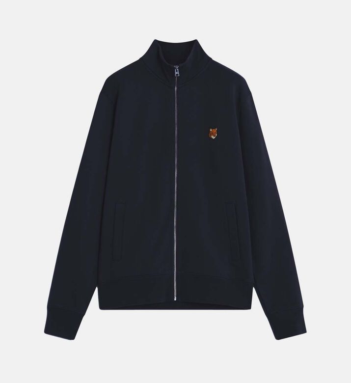 Fox-embroidery Long-sleeve Sweatshirt